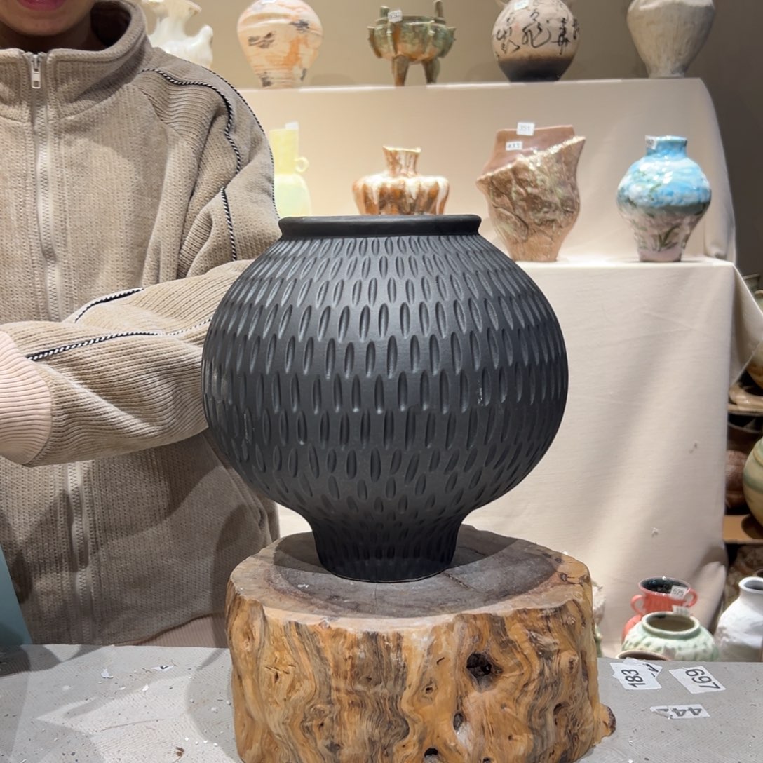 景德镇高温陶瓷541花瓶摆件花瓶摆件花瓶