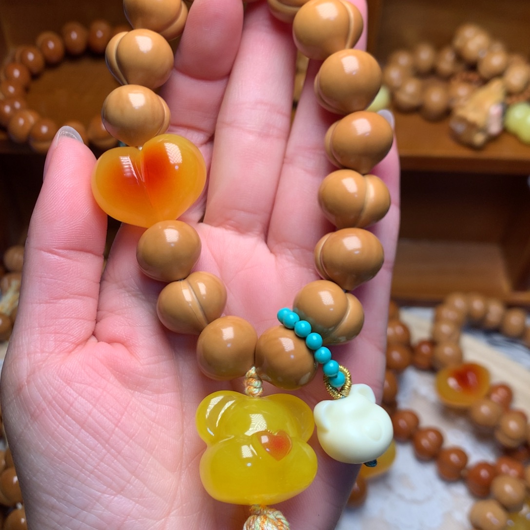 猴头核桃把件15高定定制