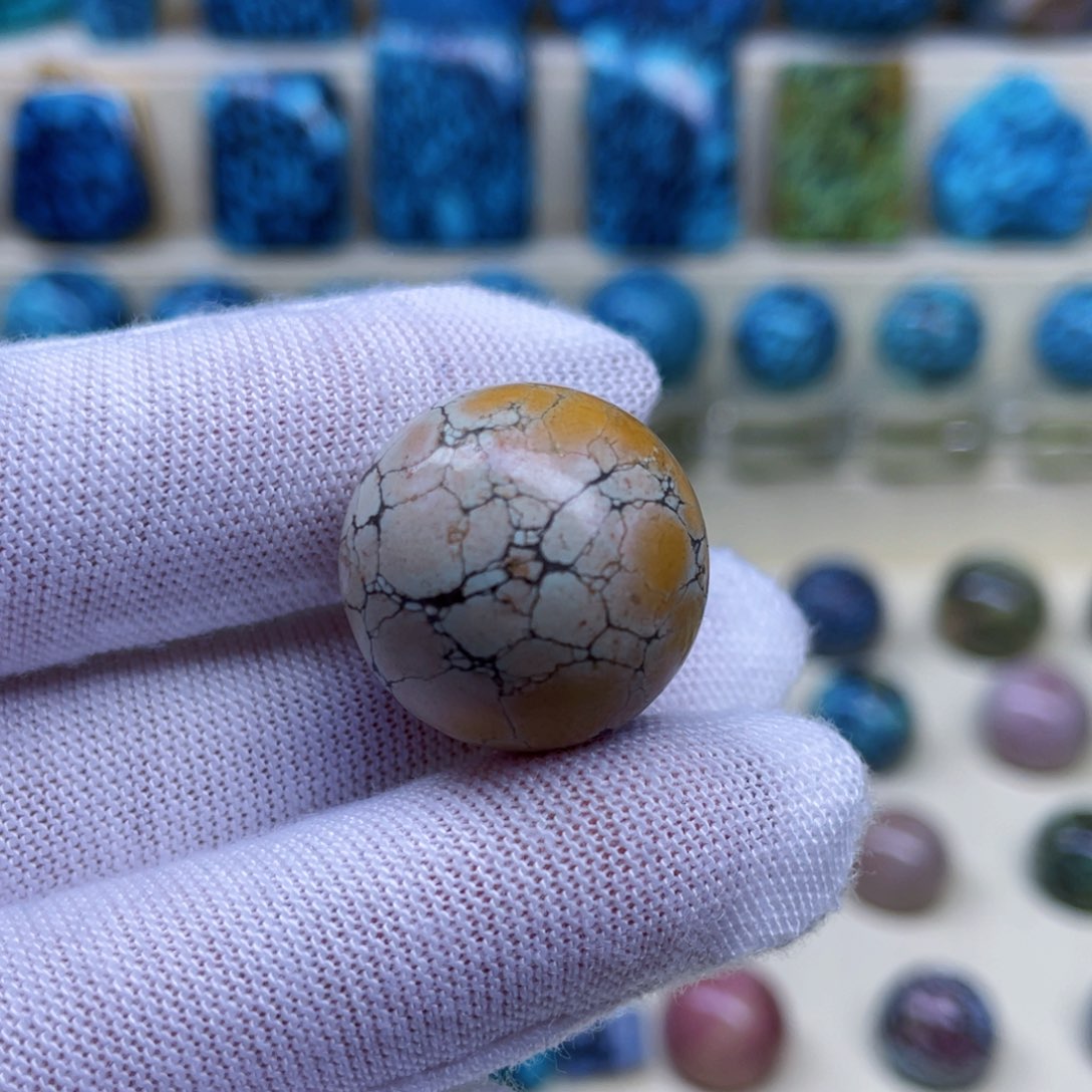 绿松石未镶嵌颈饰尺寸卡20