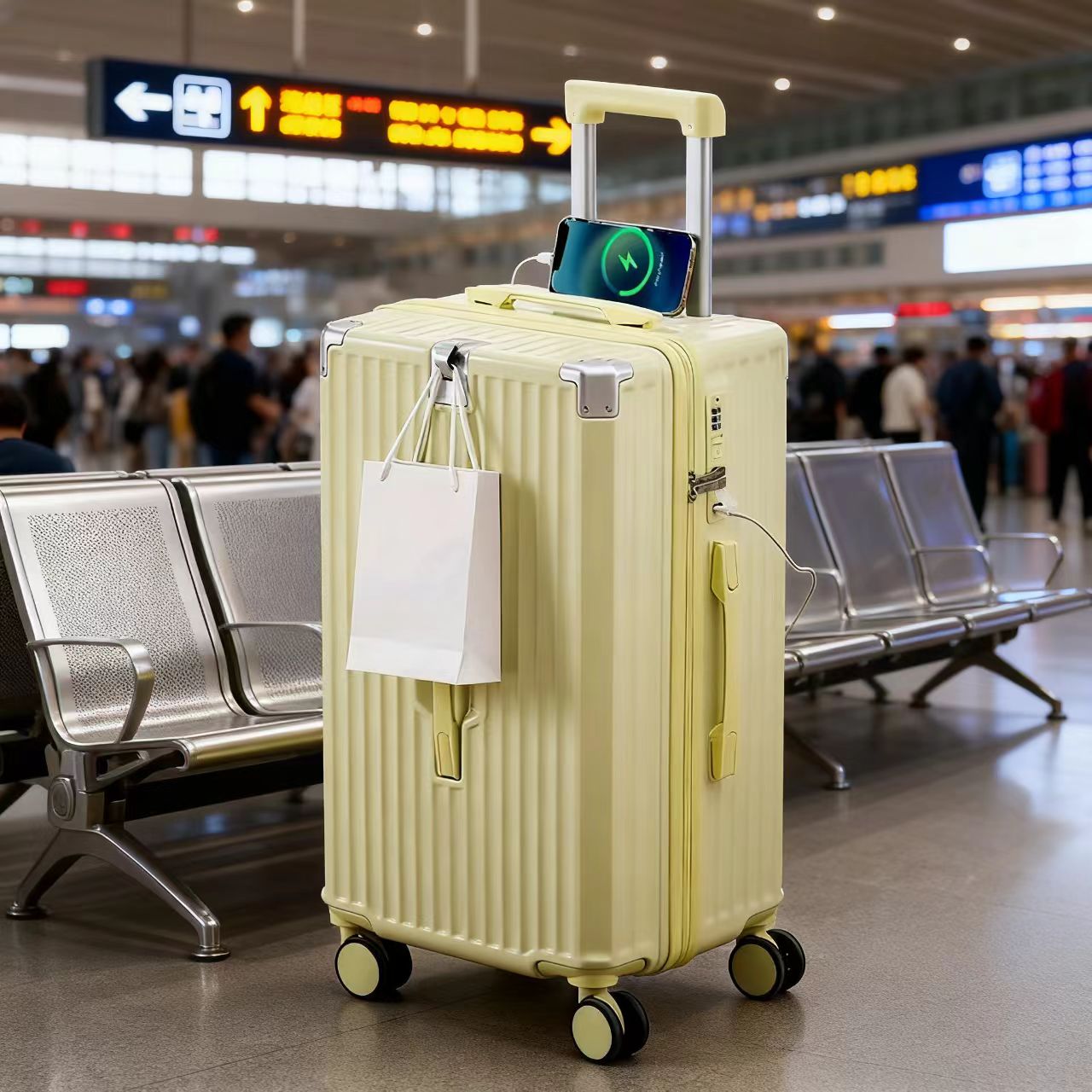 18寸到34大容量行李箱三七开拉杆箱密码旅行箱子多功能