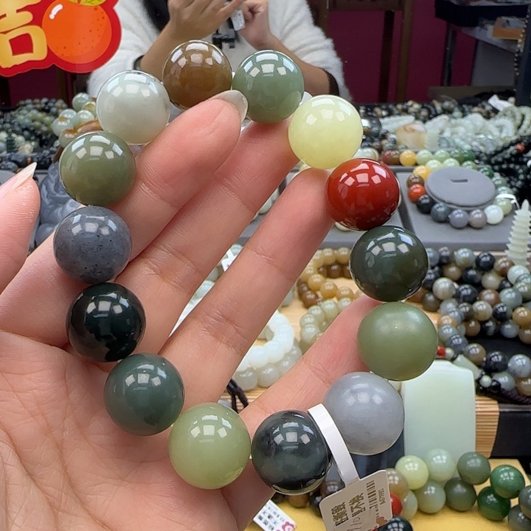 和田玉手链未镶嵌