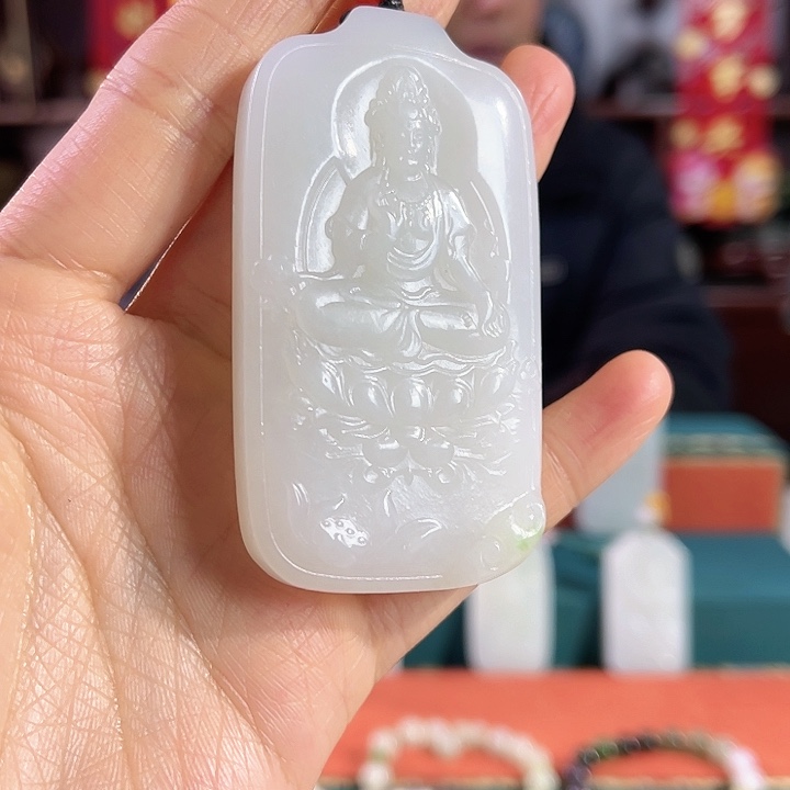 和田玉吊坠未镶嵌