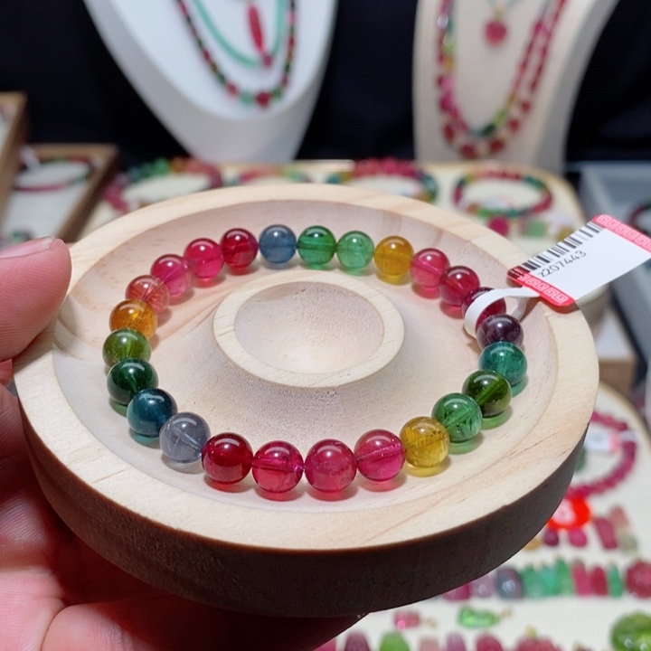 碧玺手链未镶嵌碧玺手链