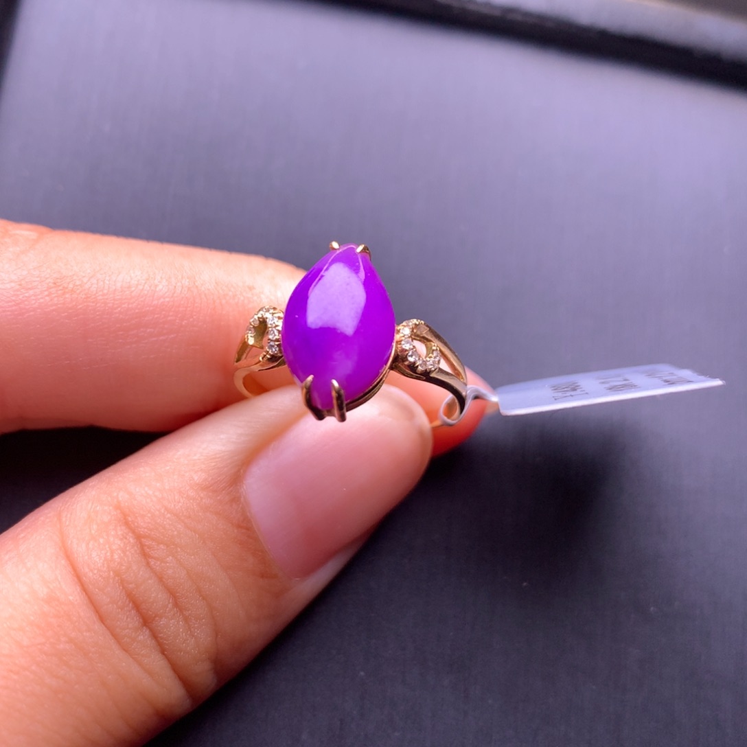 苏纪石（舒俱来）18K金镶嵌戒指