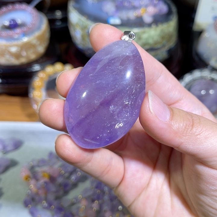 未镶嵌紫晶大型摆件（非配饰）已经