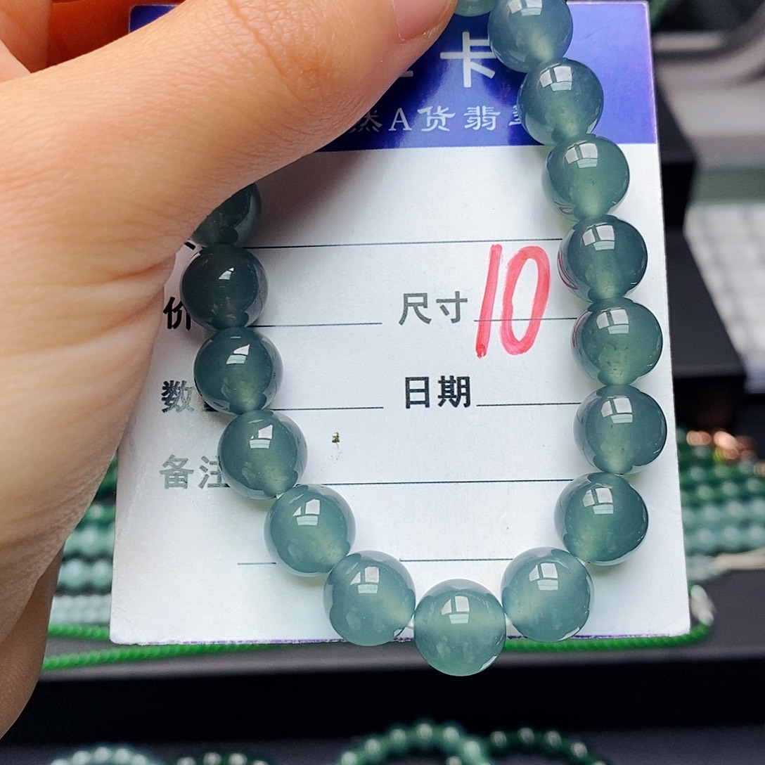 翡翠未镶嵌手链翡翠