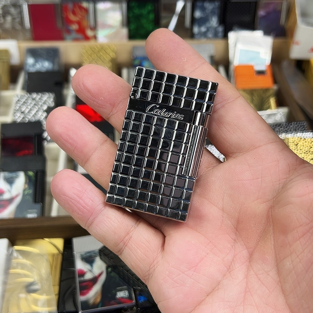 铜银色棋盘格卡路单机简装