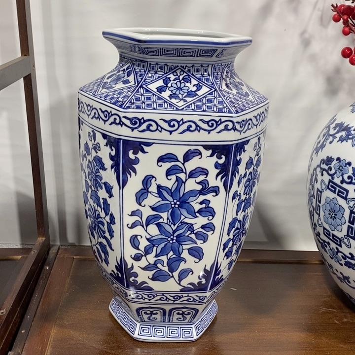 【闪购商品】摆件六边形花瓶摆件……