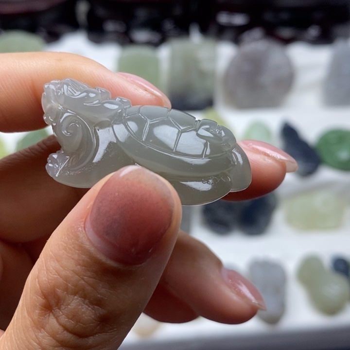 和田玉（碧玉）未镶嵌颈饰23