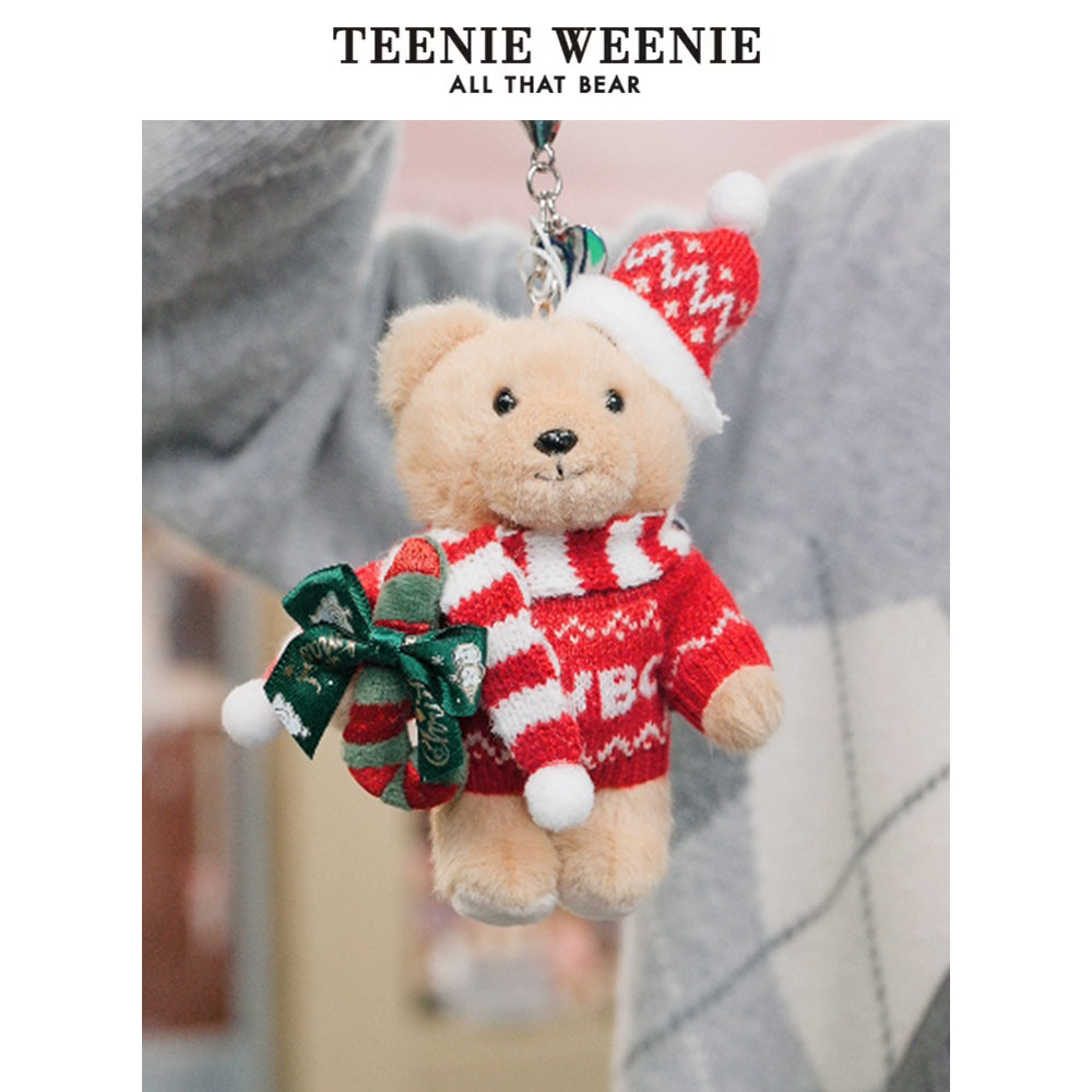 TEENIEWEENIE bearnova25夏新款甜美小熊玩偶YTCF25FV04T