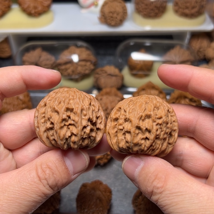 把件文玩核桃40全品磨盘