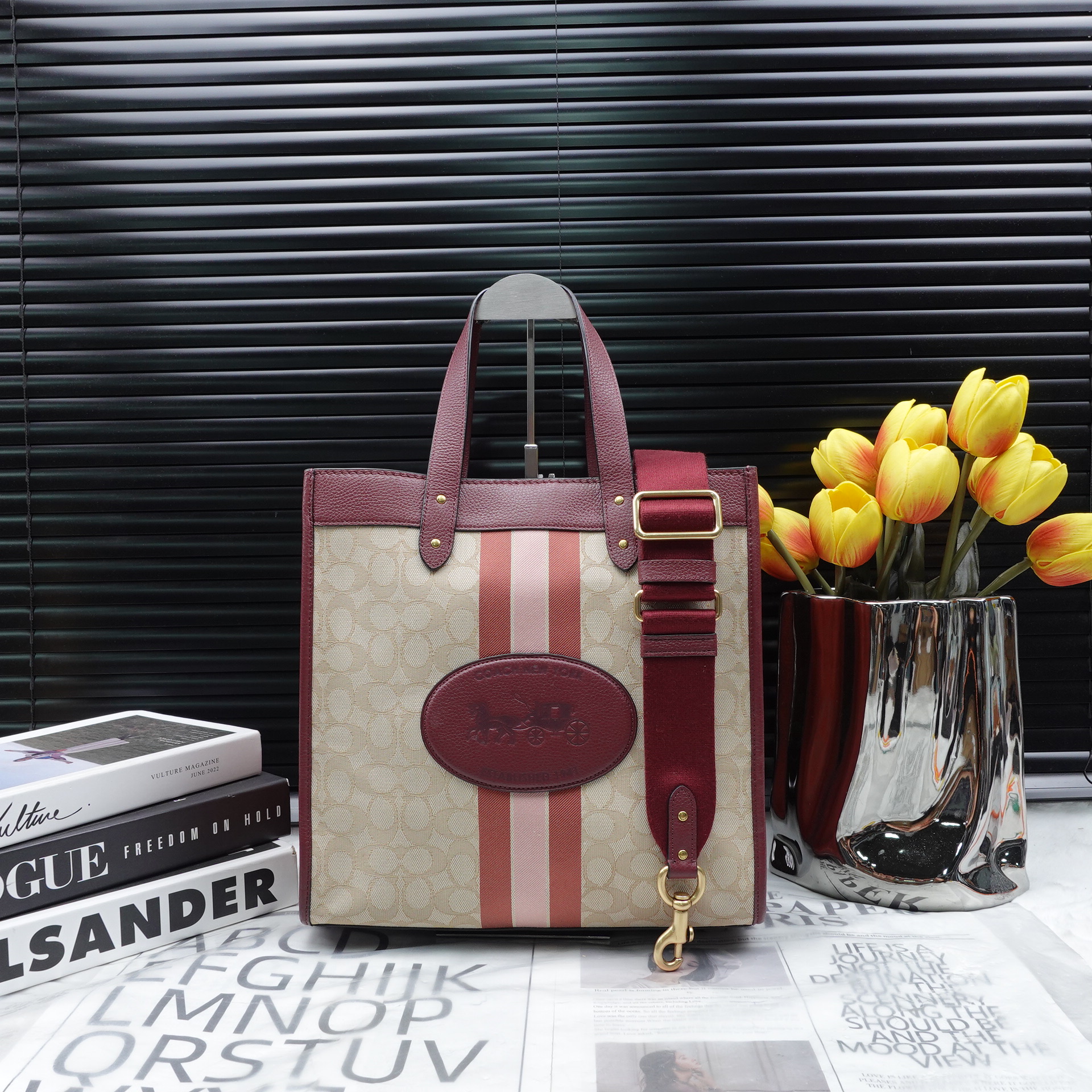 95新 COACH/蔻驰 单肩包/T10245624