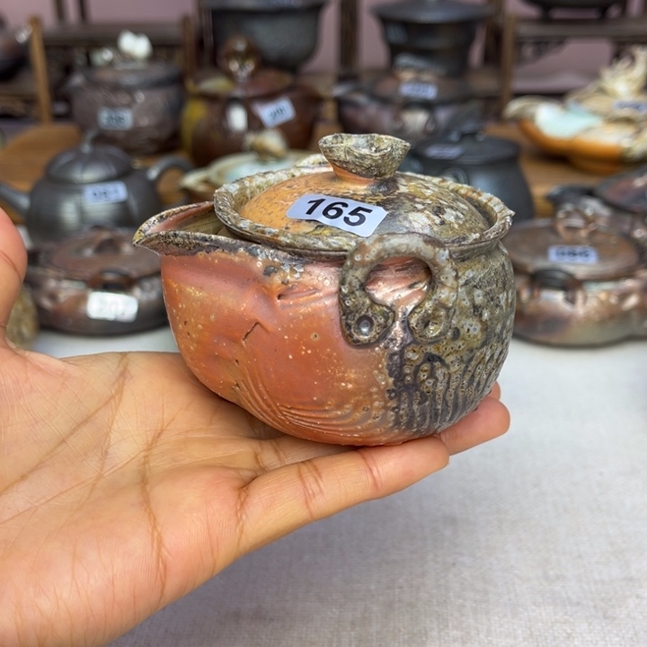 壶裸柴烧陶瓷茶具