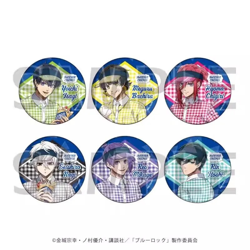 日谷蓝锁蓝色监狱可丽饼系列徽章吧唧盲袋盲盒代拆