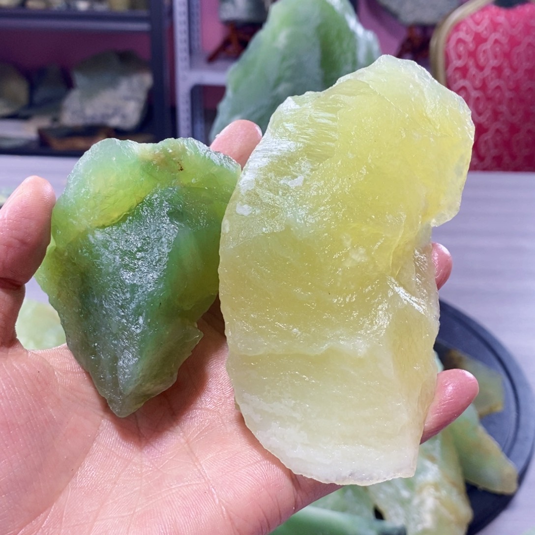 蛇纹石玉未镶嵌岫玉原石蛇纹石玉