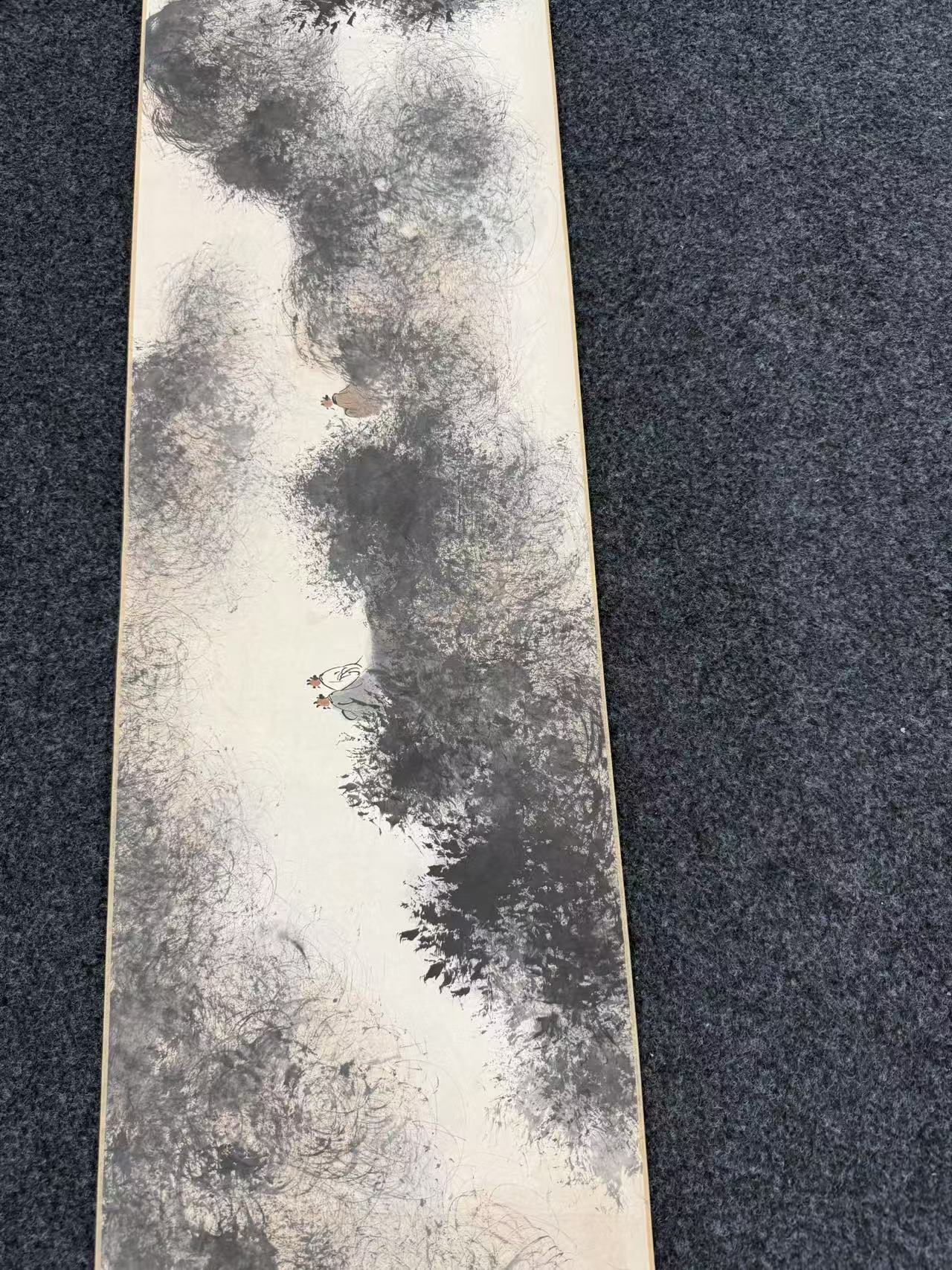 微喷蜡染加厚小楷行草书半生熟宣纸长卷