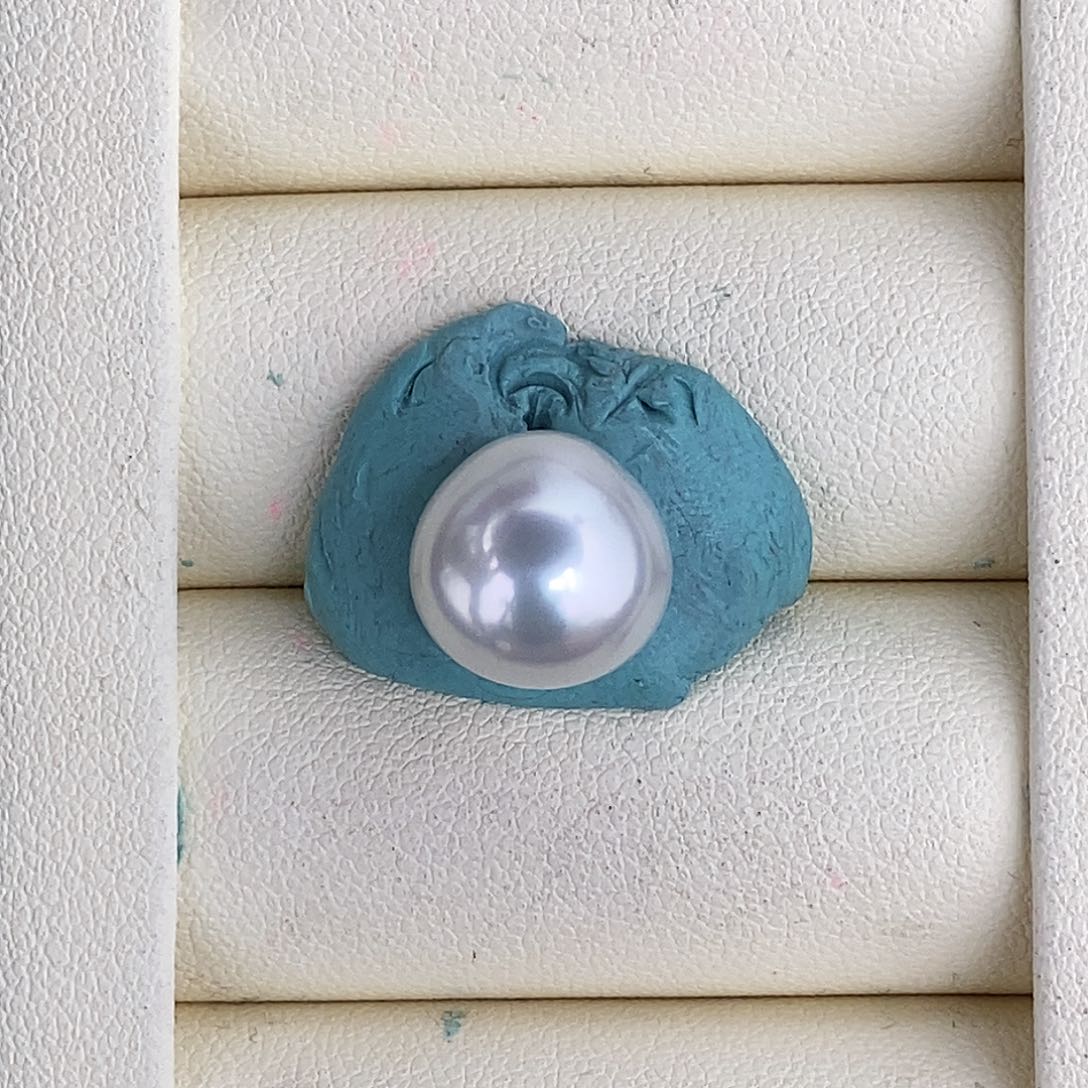 未镶嵌海水珍珠澳白裸珠12mm