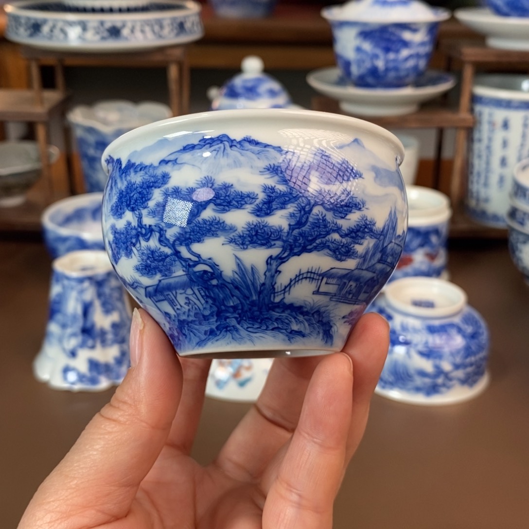 景德镇陶瓷手工手绘