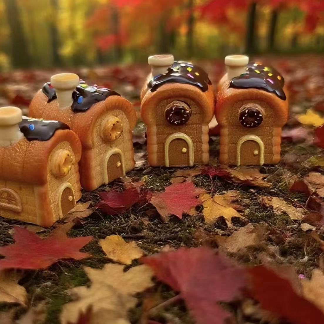 【各家定制食玩小份装】40包邮 diy树脂配件 发夹配饰