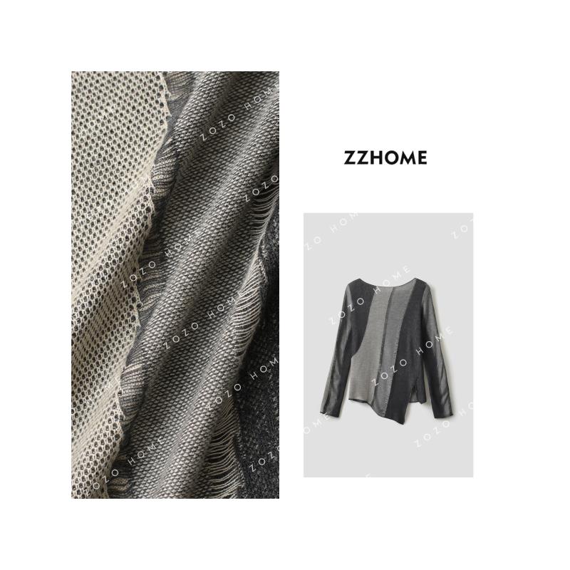 ZOZO HOME ｜沙丘美丽奴羊毛不规则套头毛衣q170438p潮牌时尚