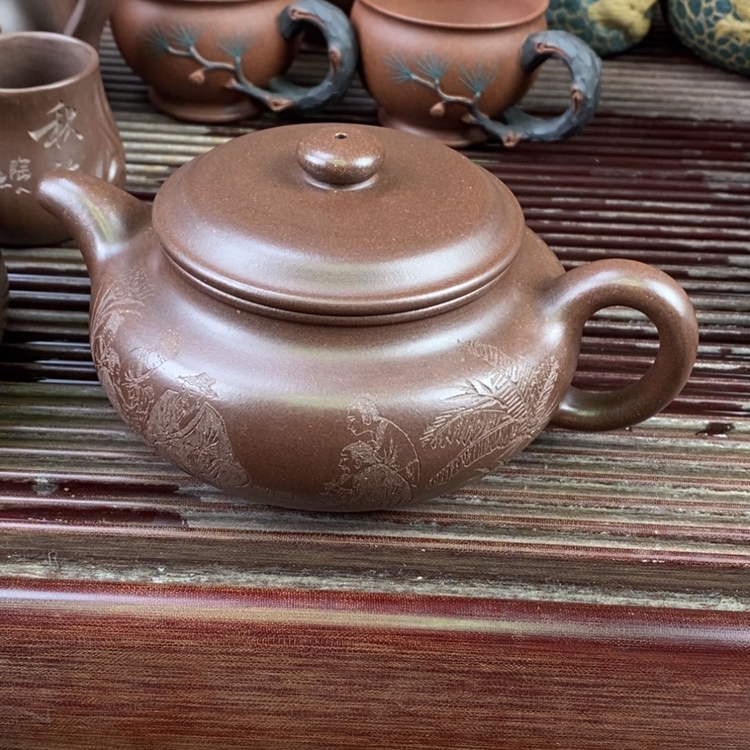 茶壶紫砂原矿手工115