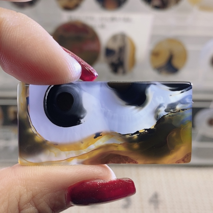 玛瑙/玉髓未镶嵌颈饰