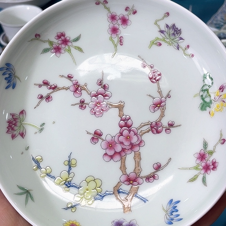 景德镇陶瓷主人杯12344