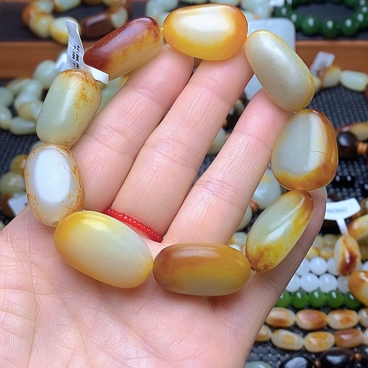 手链未镶嵌和田玉农*工