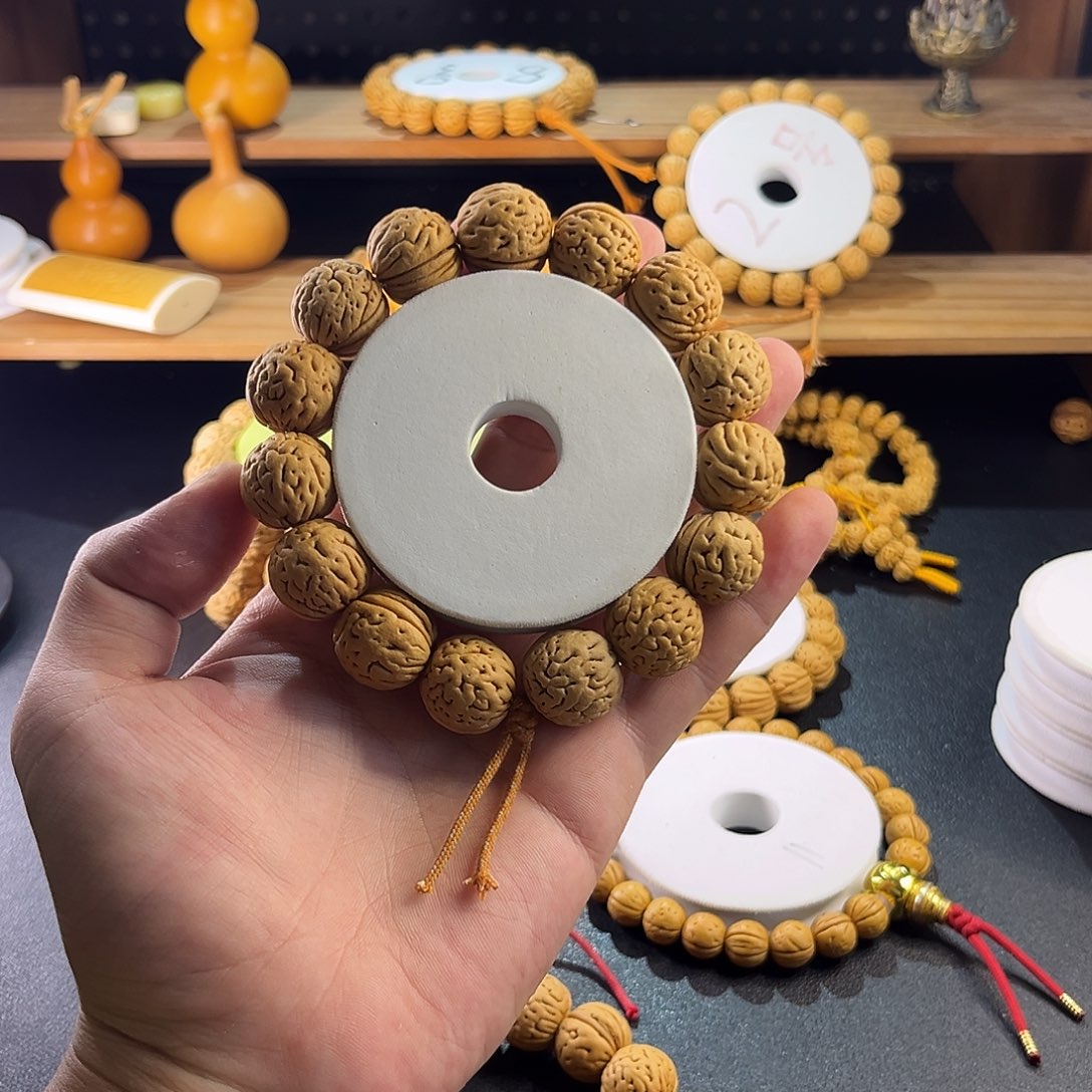 吊坠桃核18盘锦肌肉福利