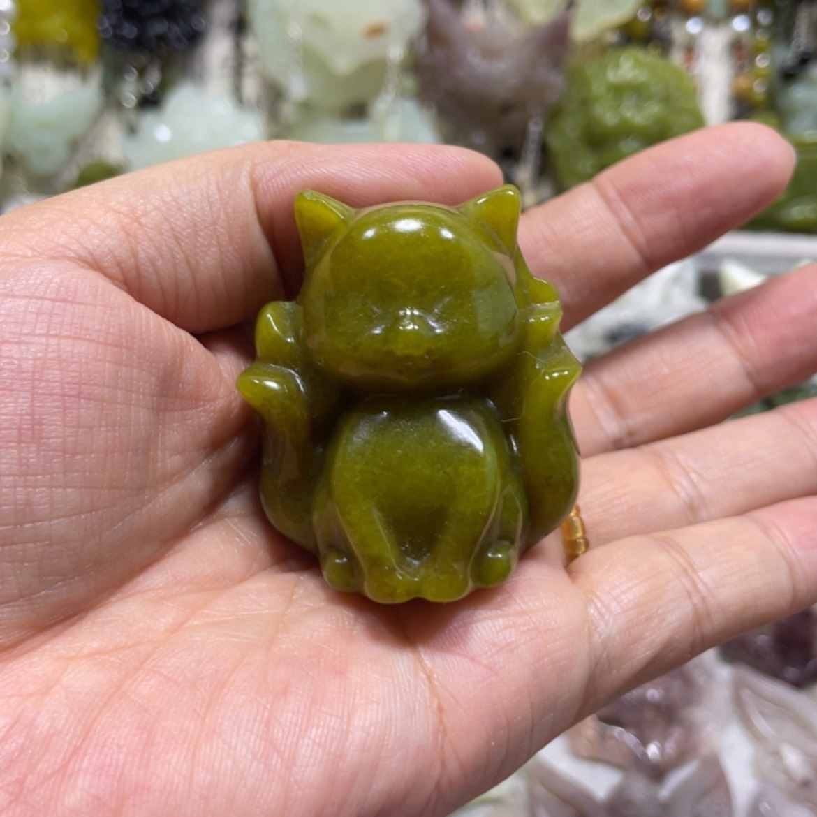 【闪购商品】岫玉颈饰未镶嵌83手把