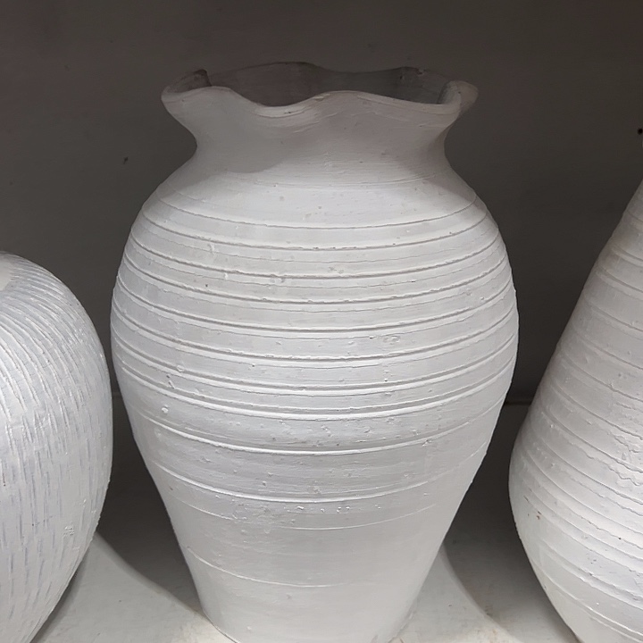 白色花边高24口12默认打孔