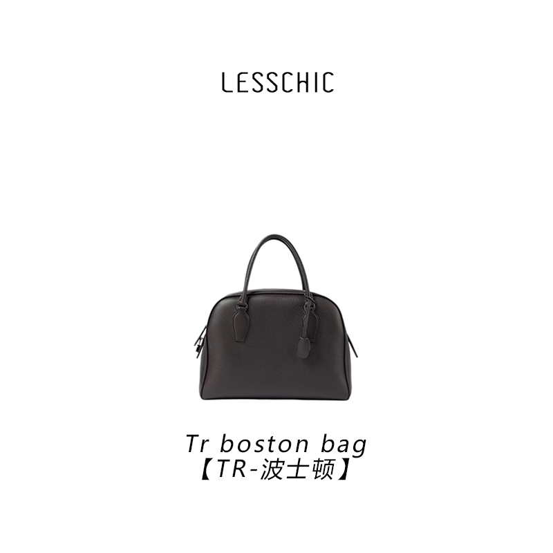 LESSCHIC【TR-波士顿】Row家手提通勤波士顿包秋冬包包