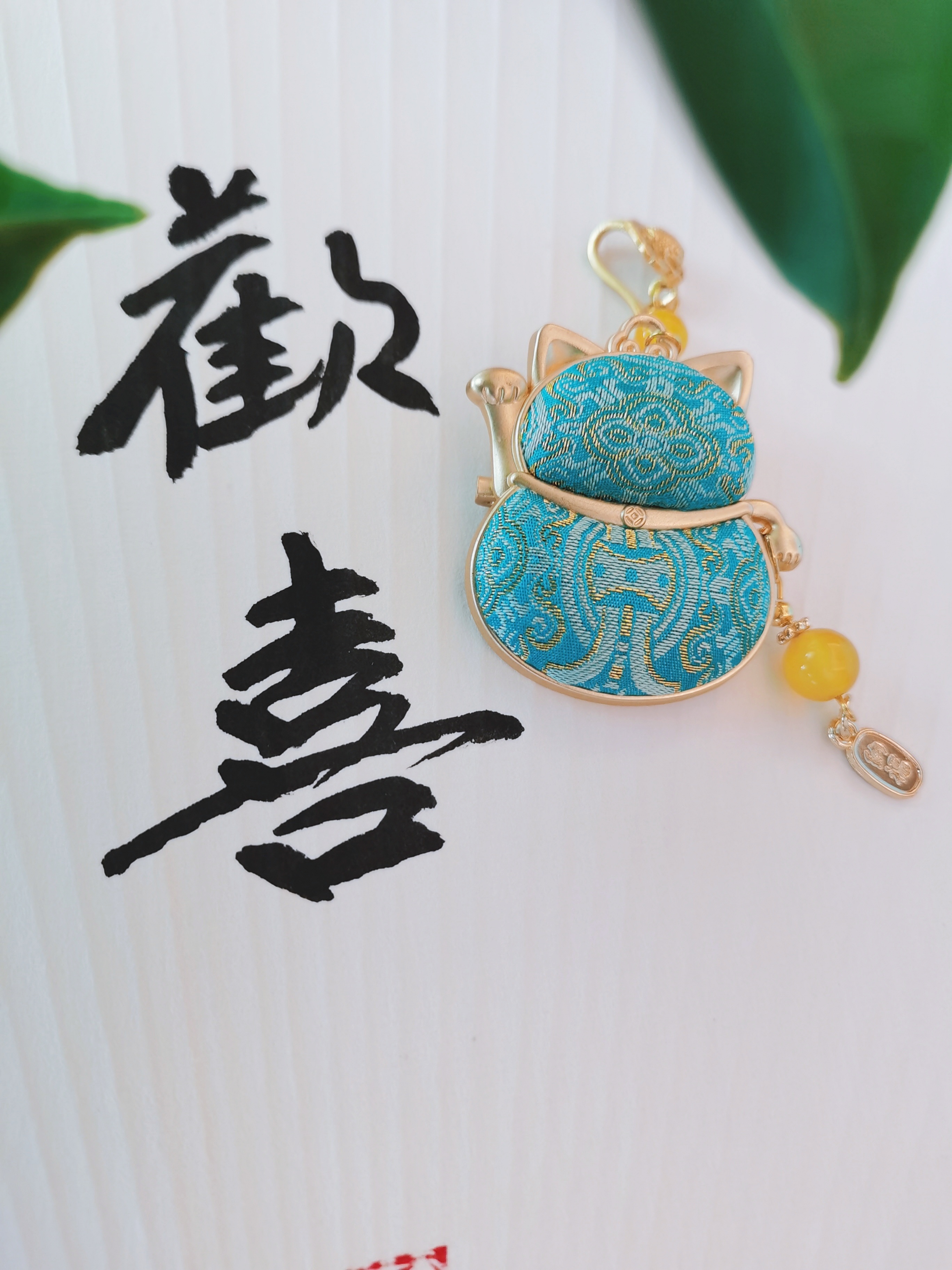 直播间一物一拍 宋锦手工饰品 桑蚕丝面料 不退换