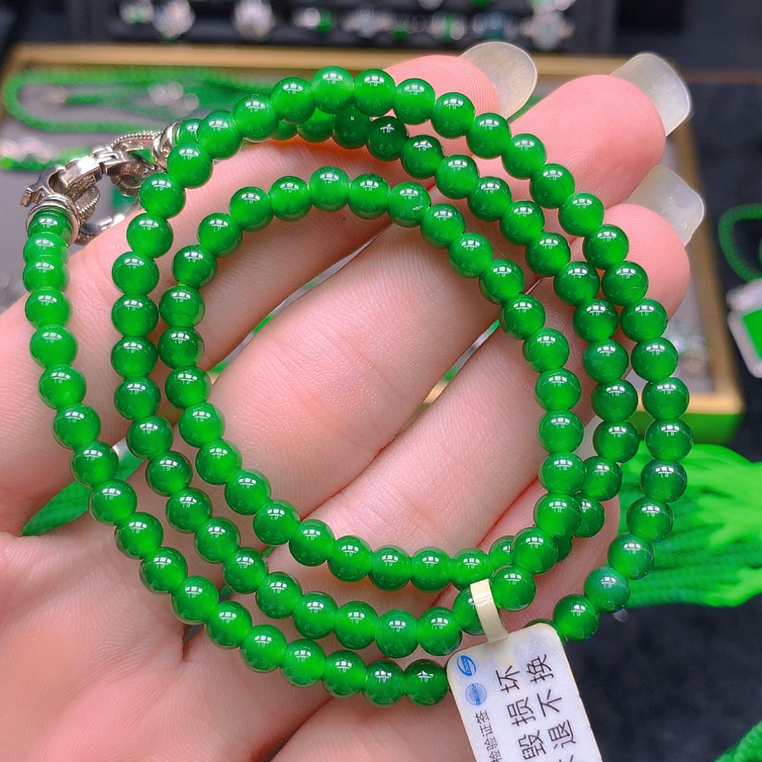 未镶嵌手链翡翠小*哥天然