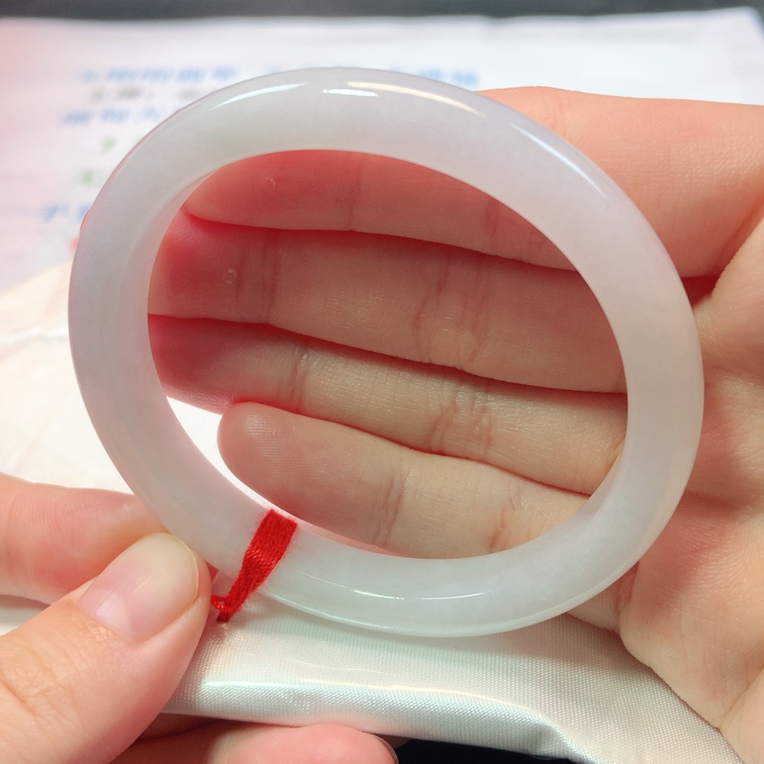 未镶嵌手镯（贵妃镯）翡翠0865号