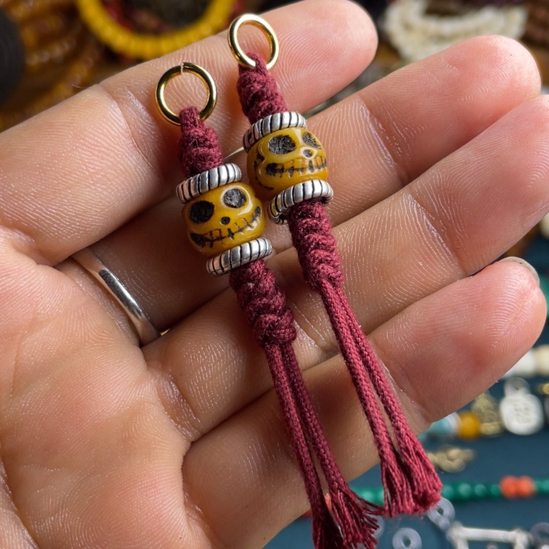 泥塑阿呆侧挂一对