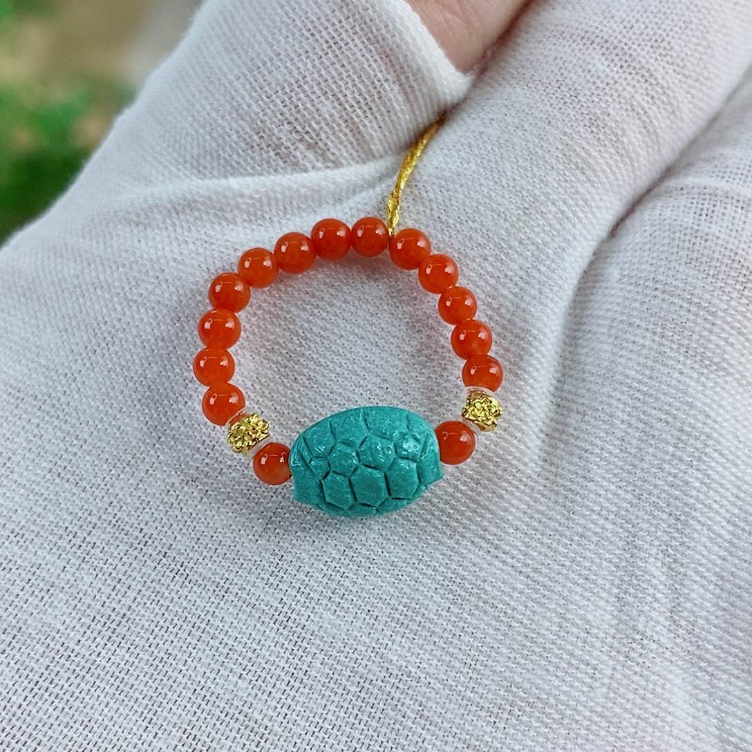 未镶嵌绿松石珠宝奇石