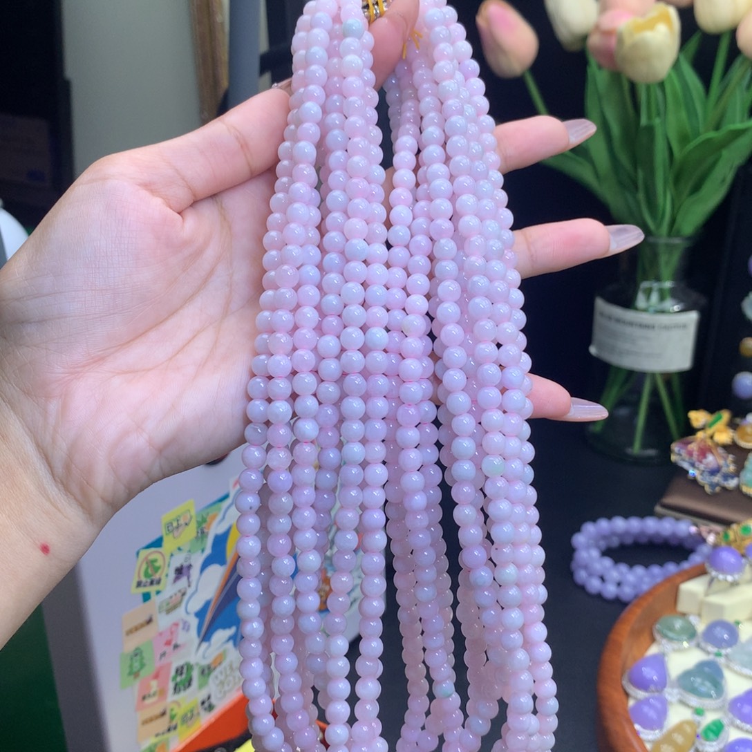 翡翠未镶嵌颈饰天然