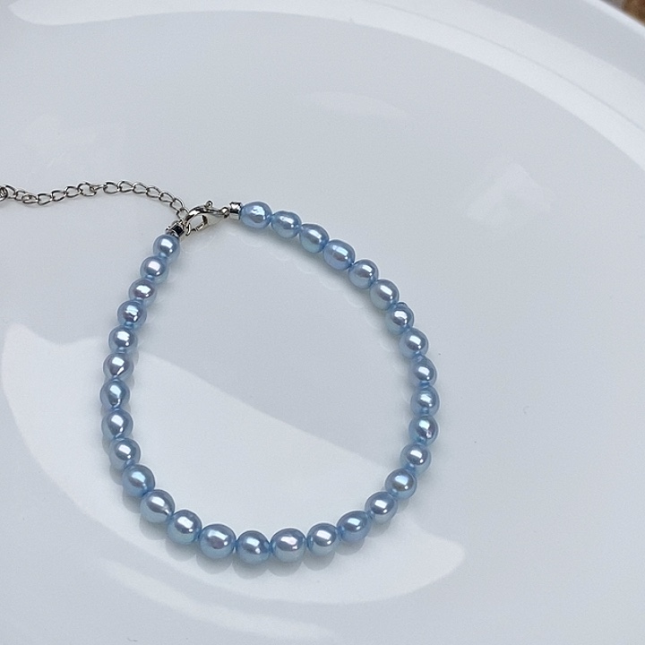 颈饰淡水珍珠银S925镶嵌