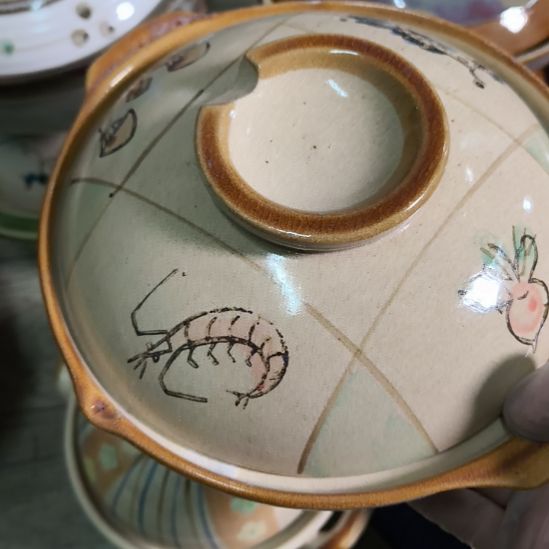 小***子瓷片磁州窑五厂盘碗壶杯有瑕疵