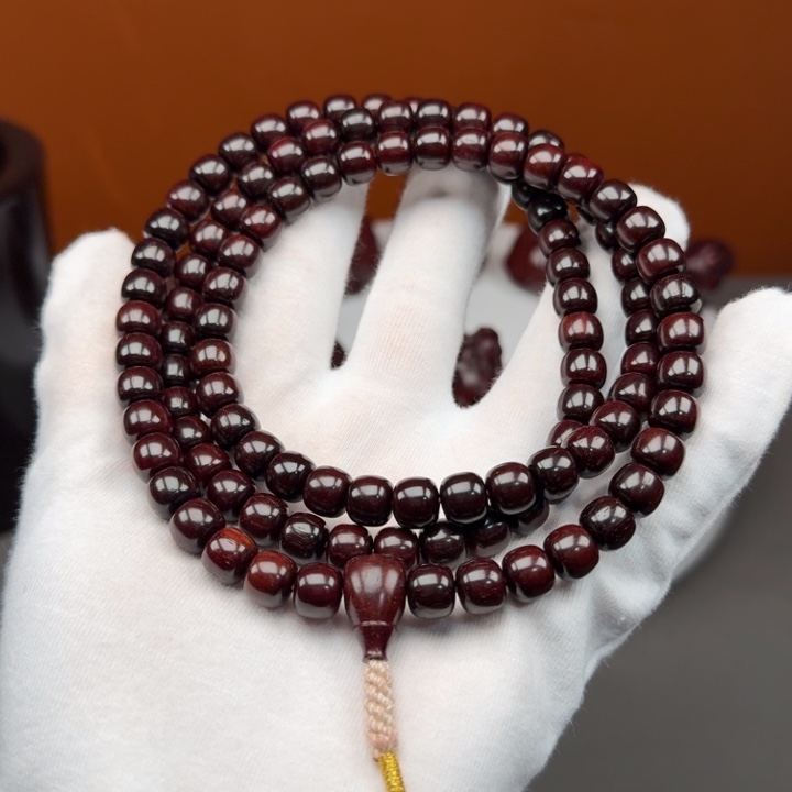 手串/手链小叶紫檀8✖️9老型泥料金星108高油密老料