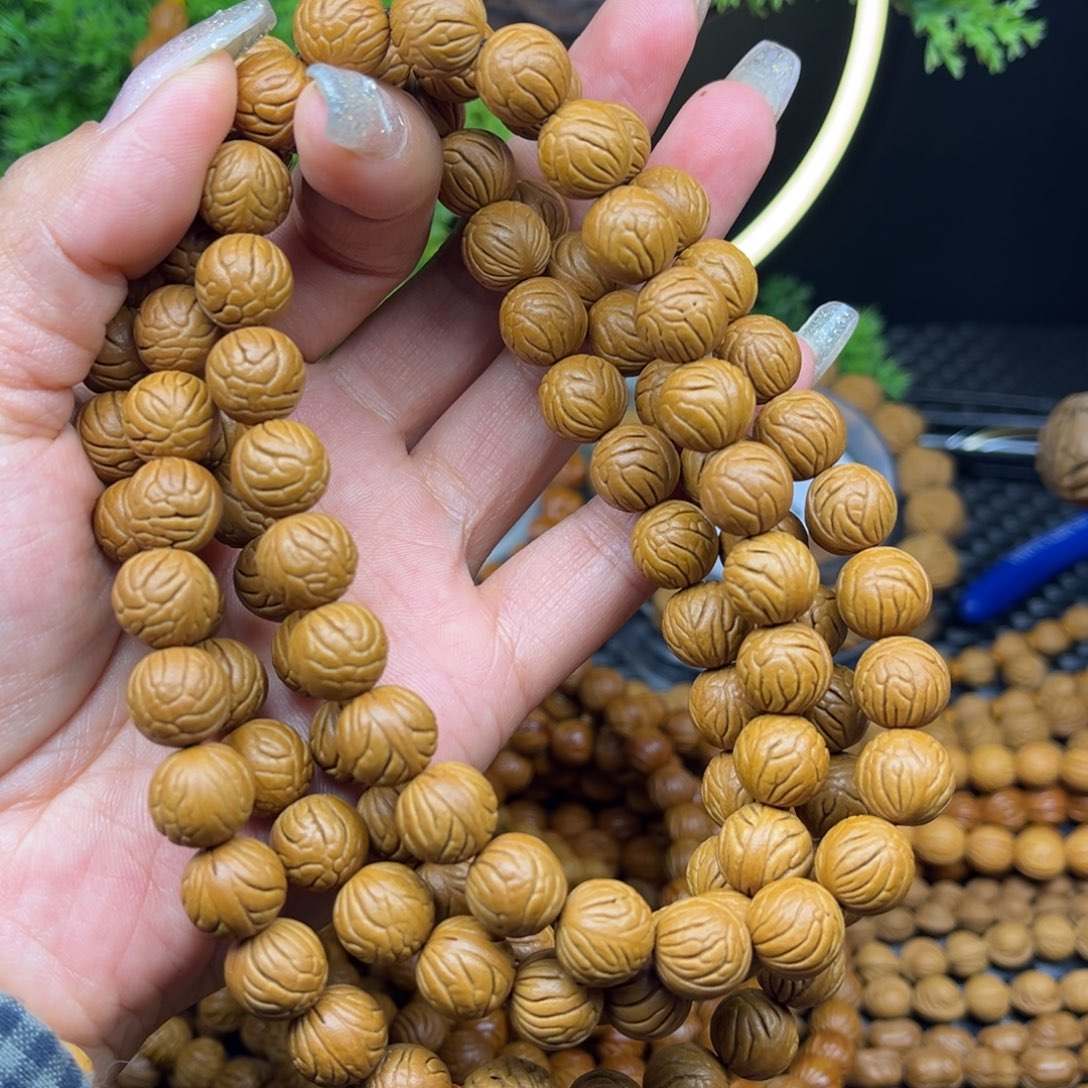 吊坠文玩核桃龙珠脖挂