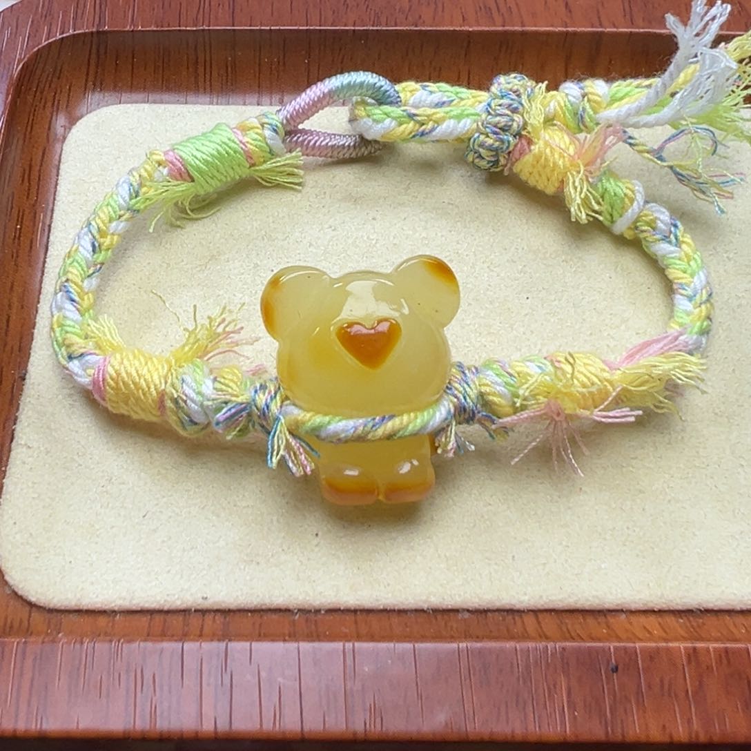 琥珀吊坠(不含链)未镶嵌