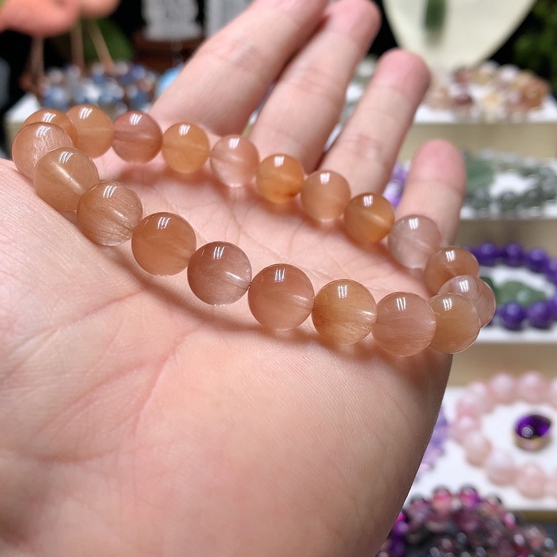 水晶手链未镶嵌兔毛