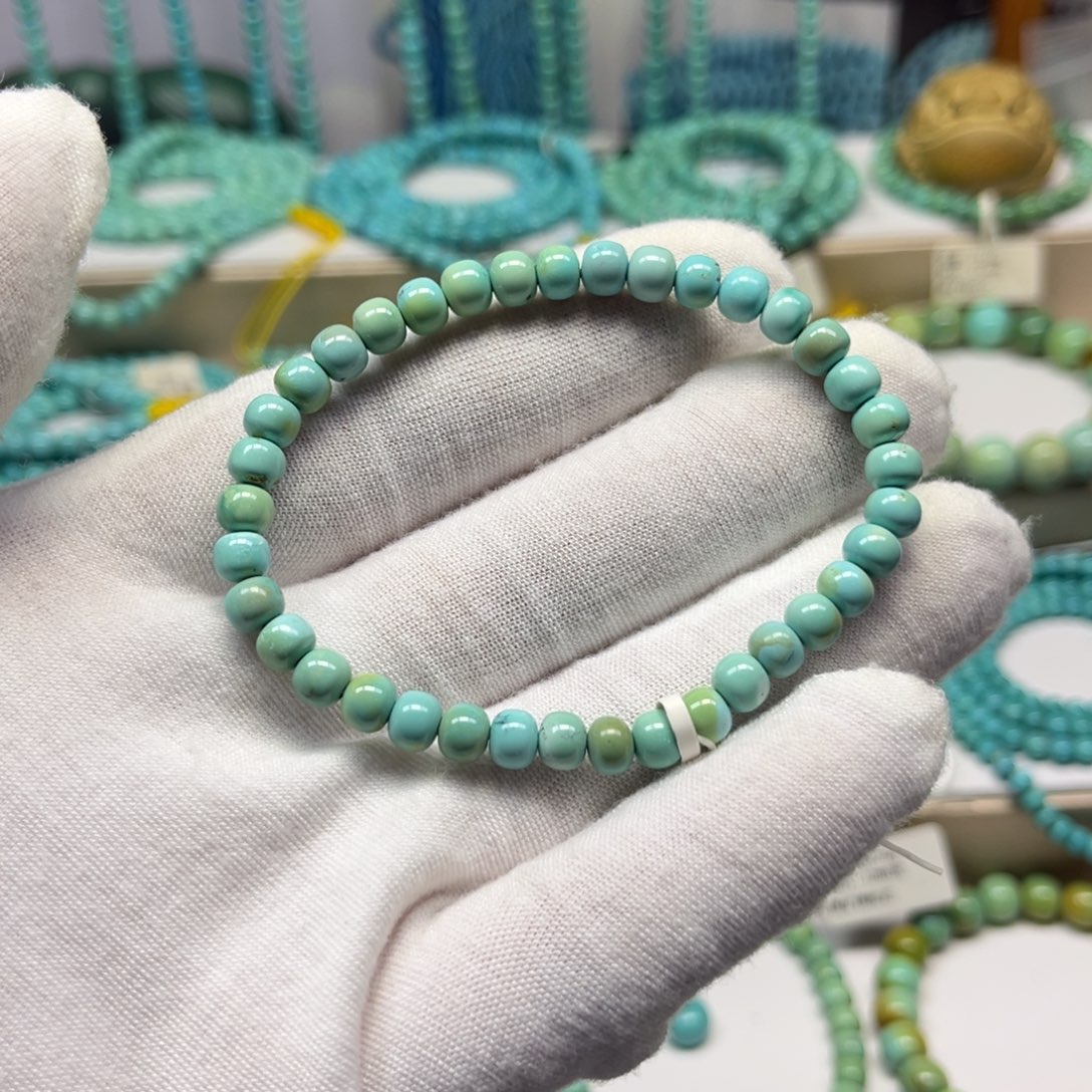 绿松石未镶嵌手链