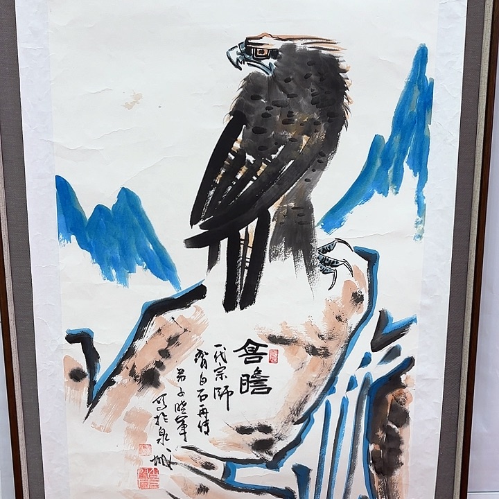国画国画作品多次