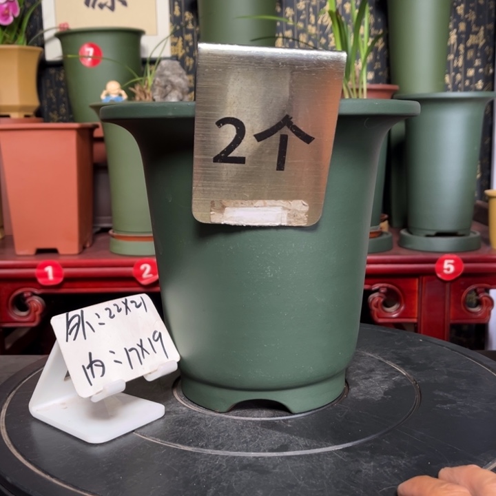 紫砂花盆紫砂花盆