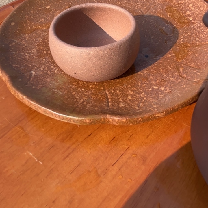 紫砂茶壶香灰杯子