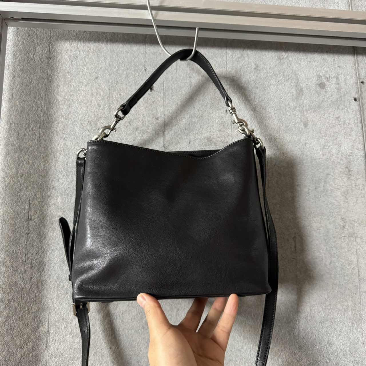 高端体验【芒果-水桶】植鞣头层牛皮水桶包手提斜挎多功能 0020