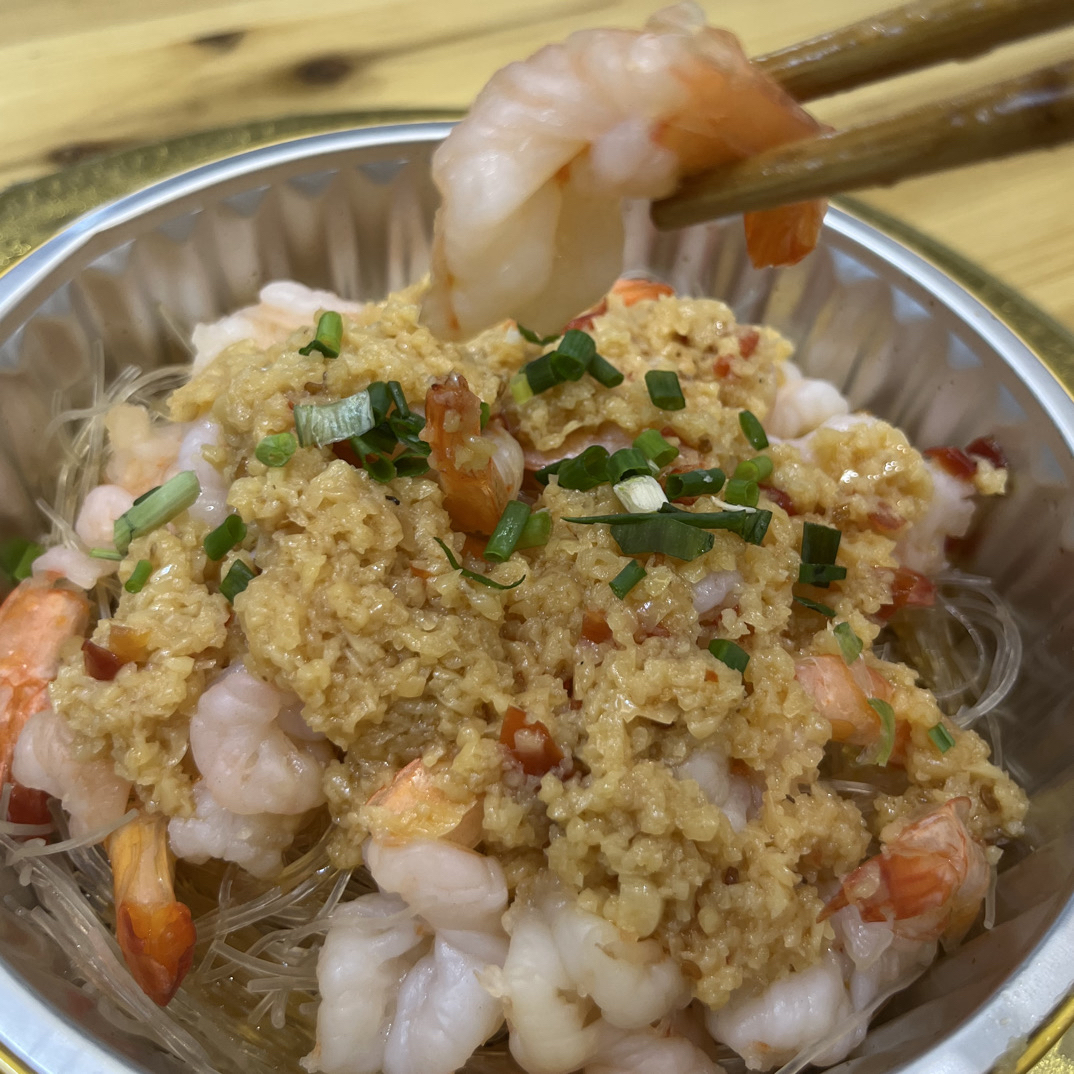 蒜蓉汉虾蒸粉丝（份）